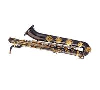 Professional Saxophone Brass Baritone E Flat Saxophone Sax Wind Instruments With Case And Accessories (Color : 02)