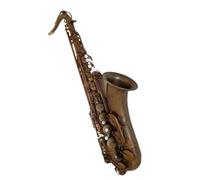 Professional Saxophone Brown Antique Bb Tenor Saxophone High F Pearlescent Key With Case