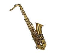 Professional Saxophone Hand Engravings Dark Gold Lacquer Polished Tenor Saxophone With Hard Rubber Mouthpiece