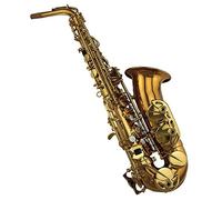 Professional Saxophone Hand Engravings Germany Copper Gold Lacquer Eb Tone Alto Saxophone With Mouthpiece