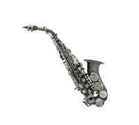 Professional Saxophone Instrument For Beginners Bb Soprano Saxophone Small Elbow Nickel Plated Bk With Box Brush Mouthpiece Accessories(1)