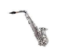 Professional Saxophone Instrument For Beginners Silver Saxophone Eb Alto Brass Solid Set With Box Reed Accessories Professional(1)