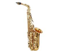 Professional Saxophone Saxophone E Flat Alto Classic Band Instrument Rich Gold Single Rib Configuration