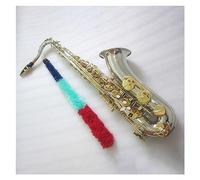 Professional Saxophone Tenor B Flat Saxophone Instruments Bb Tone Nickel Silver Plated Tube Body Gold Key Sax With Case Mouthpiece