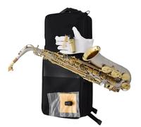 Professional Saxophones Alto Saxophone With Rose Gold Plating And Case