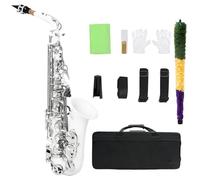 Professional Saxophones E Flat Alto Saxophone With Brass Engraved Body Storage Box For Professional Woodwind Instruments