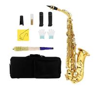 Professional Saxophones The E Flat Brass Saxophone Comes With Gloves And A Cloth For Playing