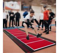 Professional School Long Jump Test Mat, Sports Athletes Practice Measuring Mat Non-Slip, Standing Long Jump Trainer,Adults