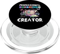 Professional Scrapbook Creator Funny Scrapbooking Paper Arts PopSockets PopGrip for MagSafe