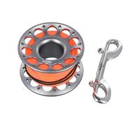 Professional Scuba Diving Reel with Materials and Comfortable Grip for Seamless Use (30m Grey)