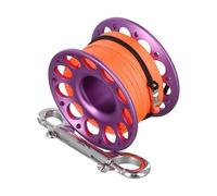 Professional Scuba Diving Reel with Materials and Comfortable Grip for Seamless Use (30m Purple)