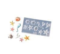 Professional Sea Series Nails Art Molds Small Accessories Mold Nails Decorative for Salon Manicure Decorations Sea Nail Art Mold