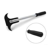 Professional Seal Puller Tool with Dual Hook Tips for Removing Oil and Grease Seals, Chrome Vanadium Alloy Steel + ABS Handle, Automotive