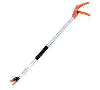 Professional Secateurs Sha rp Bypass Pruning Shears, Tree Trimmer Pole, Short Reach Branches Bypass Lopper, Cut and Hold Pruner Rotation Pole Fruit Picker for Gardening Shear,100cm