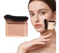 Professional Self Tanning Brush for Face & Body - Soft Fake Tan Brush Applicator, Portable Makeup Brush for Liquid Foundation, Tanner, Body Makeup