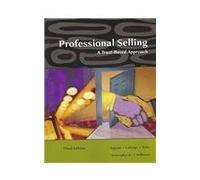 Professional Selling: A Trust Based Approach