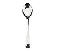 Professional Serving Spoons with Hanging Holes Stainless Steel Kitchenware Polished Serving Spoons Catering Quality (Size 4: 12")