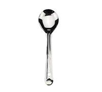 Professional Serving Spoons with Hanging Holes Stainless Steel Kitchenware Serving Spoons Catering Quality (Size 4: 10")