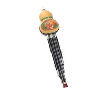 Professional Seven Hole C Key Hulusi Instrument For Beginners Bamboo Hulusi(B-flat major 2)