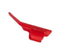 Professional Sewing Finger Pusher Extension DIY Hand Sewing Protector Extension Thimbles Lightweight for Needlework Handcraft (Red)