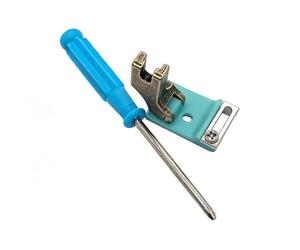 Professional Sewing Folding Presser Foot Multipurpose Flatbed Presser Foot for Garment Making Decorative Stitching Garment Making