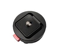 Professional Shaped Metal Quick Release Clamp Tripod Head for Portable Studio and Field Use Lightweight Metal Camera Bracket