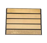 Professional Sharpening Stone Set 5PCS Plated Whetstone Emery Grinding Tool 80 200 600 1000 2000 Grit for Kitchen Woodworking Tools and Ceramic Chamfering