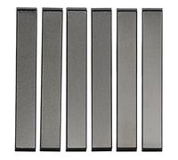 Professional Sharpening Stones Knife Sharpener Stone Diamond Whetstone Grindstone Set for Kitchen Chefs and Home Cooks 6PCS Multi Grit 200# to 1000# 16x2.4cm (6pcs)