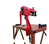 Professional Sheet Metal Bead Roller Machine with 6 Dies Kit for High Precision Metalworking Tasks