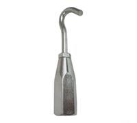Professional Sheet Metal Hook Attachment For Slide Hammer Dent Puller System Car Body Damage Repair Tool Silver Color Fitment