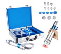 Professional Shockwave Therapy Machine, Shock Wave Pain Relief Deep Muscle Massager Relax Device, 10 Massage Heads, Intelligent Adjustment, 12 Modes Adjustable, for Back, Shoulder