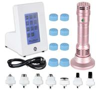Professional Shockwave Treatment Machine, Shockwave ED Therapy Machine,Acoustic Shockwave Machine for Pain Relief and ED with 7 Massage Heads(Rosegold)