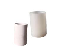 Professional Silicone Craft Mold Round Striped Plate Mold Unique Textured Trays for Resin Art Concrete Plaster Casting Craft Silicone Trays