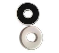 Professional Silicone Craft Mold Round Striped Plate Mold Unique Textured Trays for Resin Art Concrete Plaster Casting Craft Silicone Trays