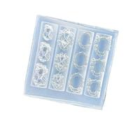 Professional Silicone Mold for Nails Art Medusa Frame Design Craft Crafting Tool Jewelry Accessories Silicone Nails Decoration Mold Set