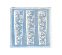 Professional Silicone Nails Decors Template Carving Moulds Decors Molds Suitable for Decorations Nail Art Stamp Mold