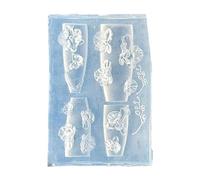 Professional Silicone Nails Decors Template Nails Carving Moulds Decors Silicone Molds Suitable For Decorations Decorative Nail Charm Mold