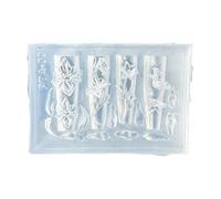 Professional Silicone Nails Decors Template Nails Carving Moulds Decors Silicone Molds Suitable For Decorations Decorative Nail Charm Mold