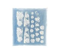 Professional Silicone Nails Decors Template Nails Carving Moulds Decors Silicone Molds Suitable For Decorations Decorative Nail Charm Mold