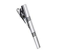 Professional Silver Tone Tie Clip to Fit Various Tie Widths Great for Fashion Business Individuals