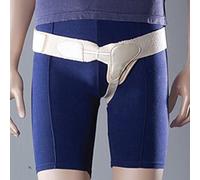 Professional Single Sided MEDICAL HERNIA TRUSS SUPPORT Inguinal Belt By OPPO - Post & Pre Surgery Hernia Belt - Soft Elastic Hook & Loop Closure - Adjustable Compression Strap - Pain Relief Groin NHS Brace - Pelvis Stabiliser (Right, Small - 70.5-80.6cm)