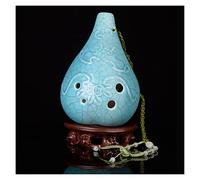 Professional Six-hole Bass C-tune Ocarina 6-hole BC Peach Shape Playing Ocarina With Base ocarina instrument (3)