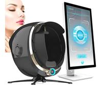 Professional Skin Analyzer - AI Intelligent Facial Analysis, 3D Skin Problem Detection, 8-Spectrum Moisture Analyzer, Multi-Language