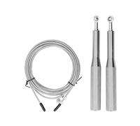 Professional Skipping Rope for Women, Adjustable Speed Jump Rope with Aluminum Handle, Durable PVC Coated Steel Wire Rope for Cardio Workout, Indoor Outdoor Exercise Equipment for (Aluminum Alloy