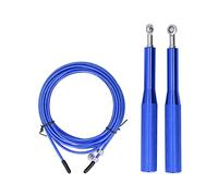 Professional Skipping Rope for Women, Adjustable Speed Jump Rope with Aluminum Handle, Durable PVC Coated Steel Wire Rope for Cardio Workout, Indoor Outdoor Exercise Equipment for (Aluminum alloy sky