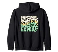 Professional Sleep Expert Anesthesia Anesthesiologist Zip Hoodie