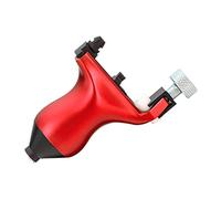 Professional Slider Motor Tattoo Machine - Compact High-Power Tattoo Machine with 4mm Stroke, CNC Carved Aluminum, Low Noise for Lining and Shading,red