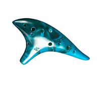 Professional Smoked 12-hole Alto C Key Ocarina Elbow Ceramic Ocarina Musical Instrument For Students To Use ocarina instrument (3)