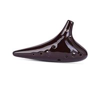 Professional Smoked 12-hole Alto F Key Ceramic Ocarina Musical Instrument Beginner Student Ocarina ocarina instrument