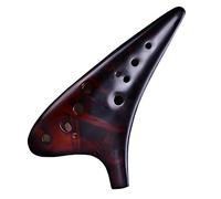 Professional Smoked 12-hole Alto F Key Ocarina Ocarina 12-hole Beginner Students Play Musical Instruments ocarina instrument